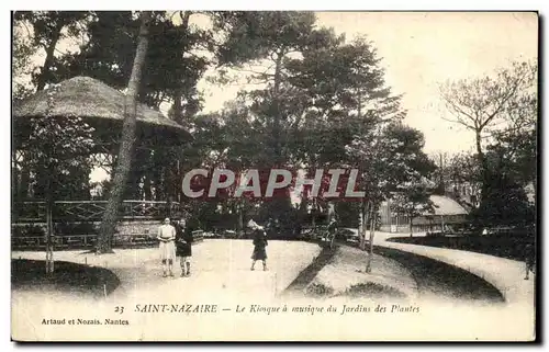 Cartes postales Saint Nazaire Le Kiosque a musique du Jardins des Plantes