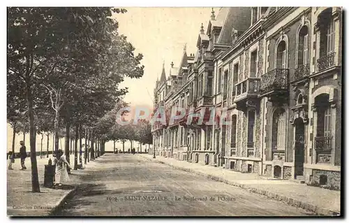 Ansichtskarte AK Saint Nazaire Le Boulevard de l Ocean