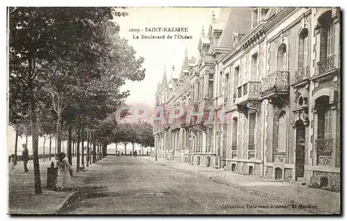 Ansichtskarte AK Saint Nazaire Le Boulevard de l Ocean