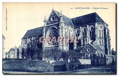 Ansichtskarte AK Saint Nazaire L Eglise St Nazaire