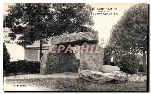 Ansichtskarte AK Saint Nazaire Le Dolmen Pris a l Est