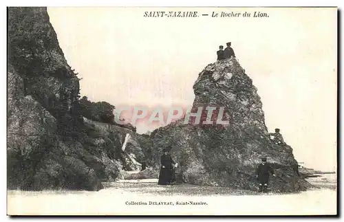 Ansichtskarte AK Saint Nazaire Le Rocher du Lion