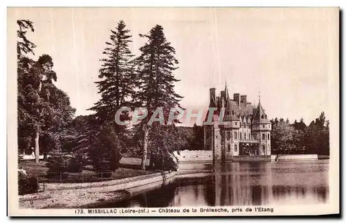 Cartes postales Missillac Chateau de la Bretesche Pris de l Etang