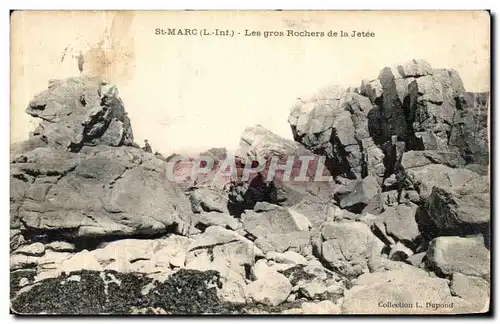 Cartes postales St Marc Les Gros Rochers de la Jetee