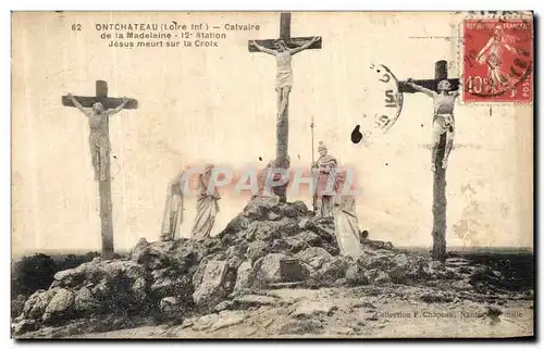 Ansichtskarte AK Pontchateau Calvaire de la Madeleine 12eme station jesus meurt sur la Croix