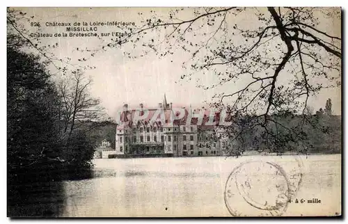 Cartes postales Chateaux de la Loire Inferieure Missillac Chateau de la Bretesche sur l Etang