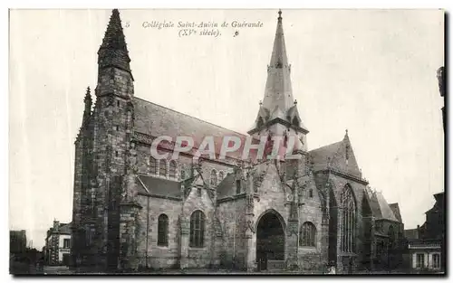 Cartes postales Collegiale Saint Auvin de Guerande