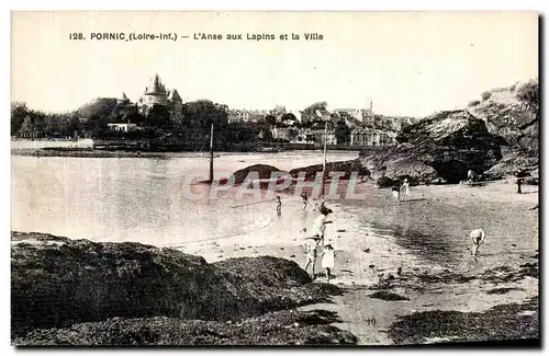 Cartes postales Pornic L Anse aux Lapins et Ville