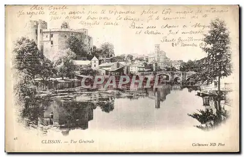 Cartes postales Clisson Vue Generale