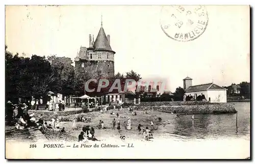 Cartes postales Pornic La Place du Chateau