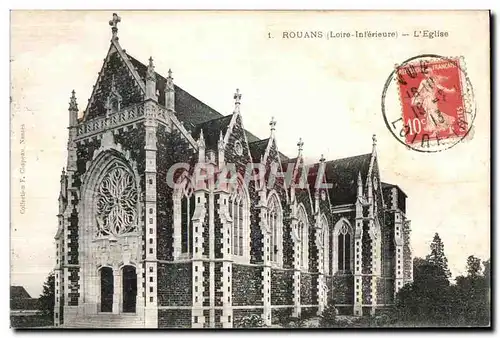 Cartes postales Rouans L Eglise