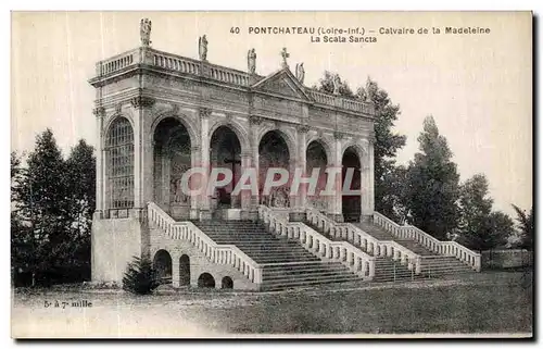 Ansichtskarte AK Pontchateau Calvaire de la Madeleine La Scala Sancta