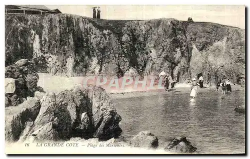 Cartes postales La Grande Cote Plage des Marsouins