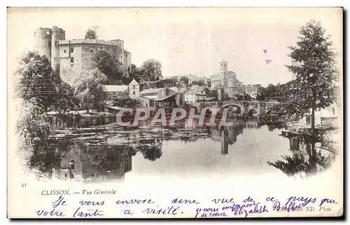 Cartes postales Clisson Vue Generale