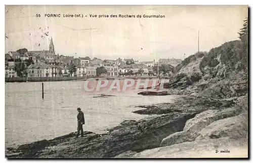 Cartes postales Pornic Vue Prise des Rochers de Gourmalon