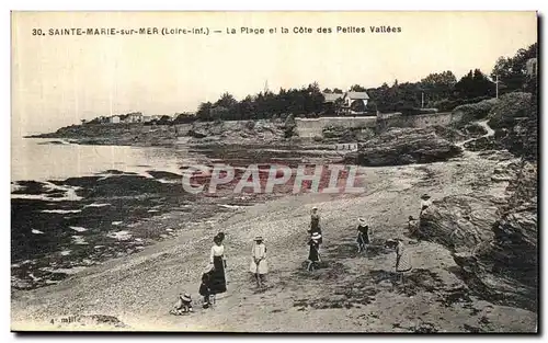 Ansichtskarte AK Sainte Marie sur Mer La Plage et la Cote des Petltes Vallees