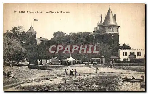 Cartes postales Pornic La Plage du Chateau