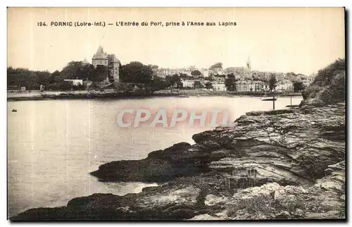 Cartes postales Pornic L Entree du Port Prisea L Anse aux Lapins