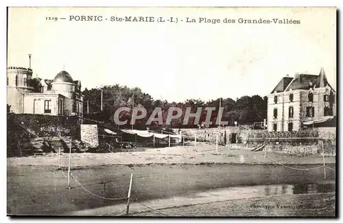 Cartes postales Pornic Ste Marie La Plage des Grandes Vallees