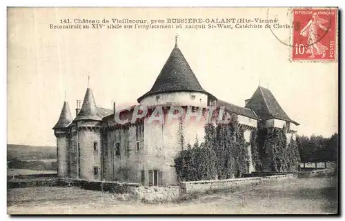 Cartes postales Chateau de Vieillecour Pres Bussiere Galant