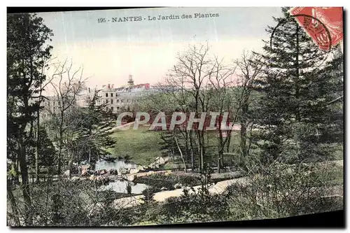 Ansichtskarte AK Nantes Le Jardin des Plantes