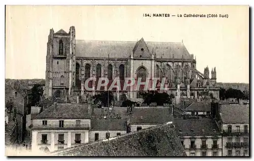 Cartes postales Nantes La Cathedrale