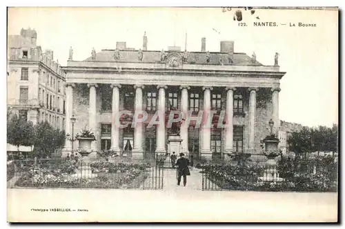 Ansichtskarte AK Nantes La Bourse