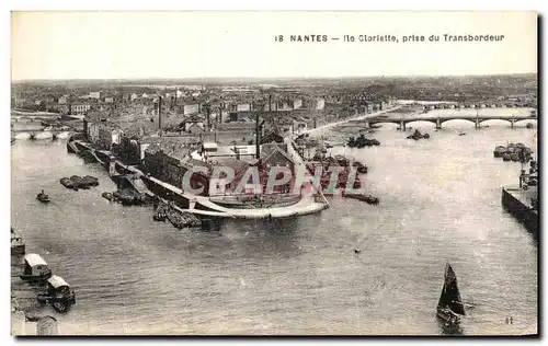 Cartes postales Nantes Le Gloriette Prise du Transbordeur