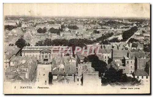 Cartes postales Nantes Panorama