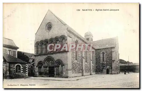 Cartes postales Nantes Eglise Saint Jacques