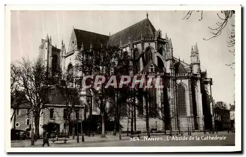 Cartes postales Nantes L Abside de la Cathedrale