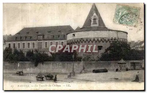 Ansichtskarte AK Nantes La Tourelle du Chateau