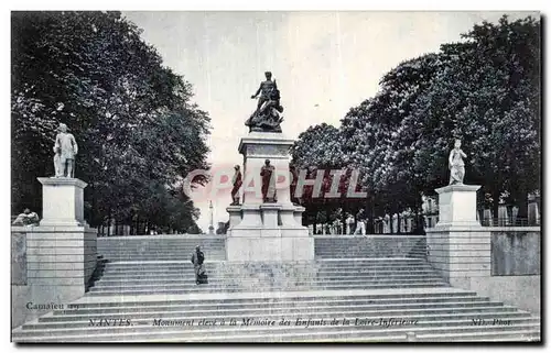 Cartes postales Nantes Monument eleve a la memoire des enfants de la Loire inferieure Miltiaria