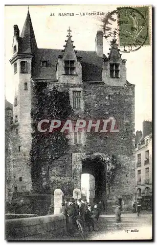 Cartes postales Nantes La Porte Saint Pierre