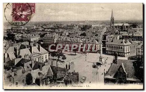 Cartes postales Nantes Panorama