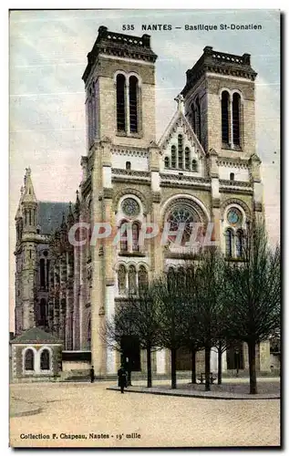 Ansichtskarte AK Nantes Basilique St Donation