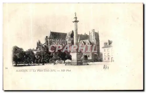 Cartes postales Nantes Le Palais Louis XVI