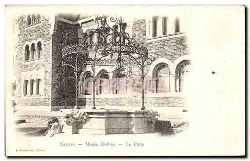 Cartes postales Nantes Musee Dobree Le Puits