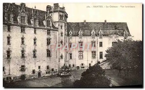 Cartes postales Nantes Le Chateau Vue interieure