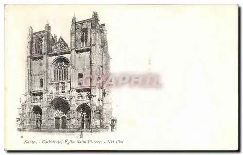 Ansichtskarte AK Nantes Cathedrale Eglise Saint Pierre