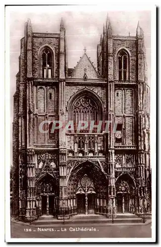 Cartes postales Nantes La Cathedrale