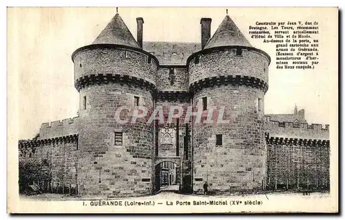 Cartes postales Guerande La Porte Saint Michel