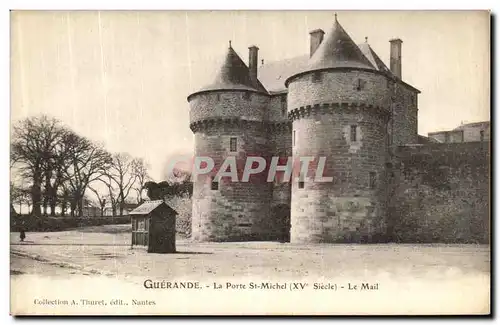 Cartes postales Guerande La Porte St Michel Le Mail