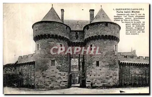 Cartes postales Guerande Porte Saint Michel