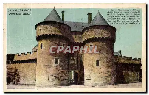 Cartes postales Guerande Porte Saint Michel