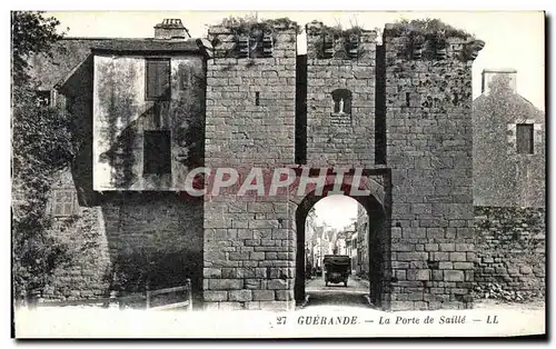 Cartes postales Guerande La Porte de Saille