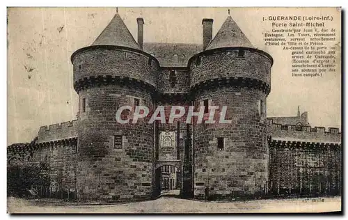 Cartes postales Guerande Porte Saint Michel