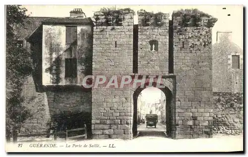 Cartes postales Guerande La Porte de Saille