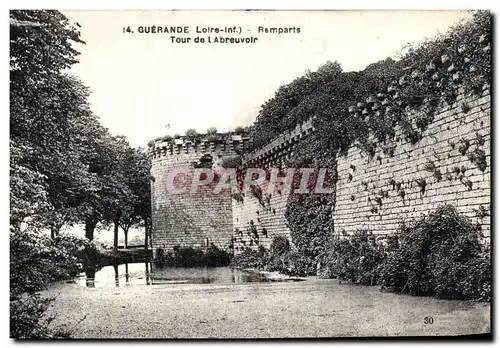 Ansichtskarte AK Guerande Remparts Tour De L Abreuvoir