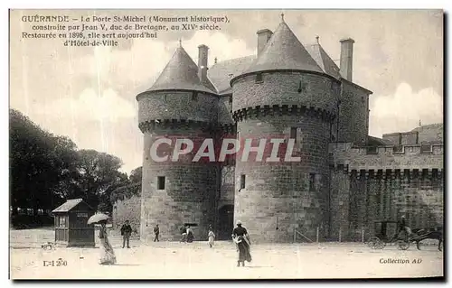 Cartes postales Guerande La Porte St Michel